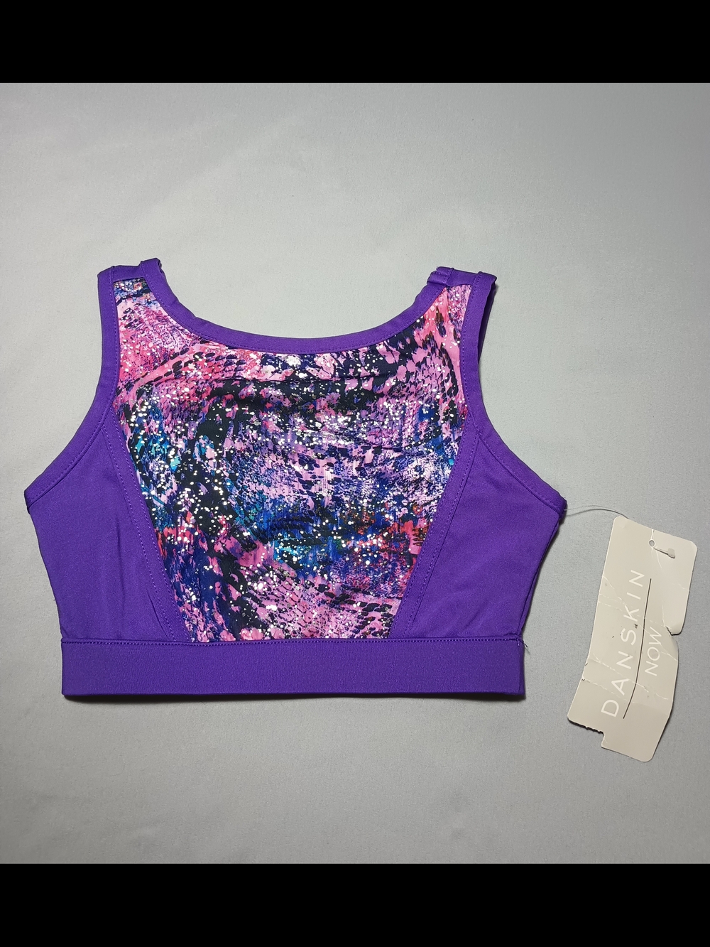 Danskin Now Girls' Bra Top W/ Strapping